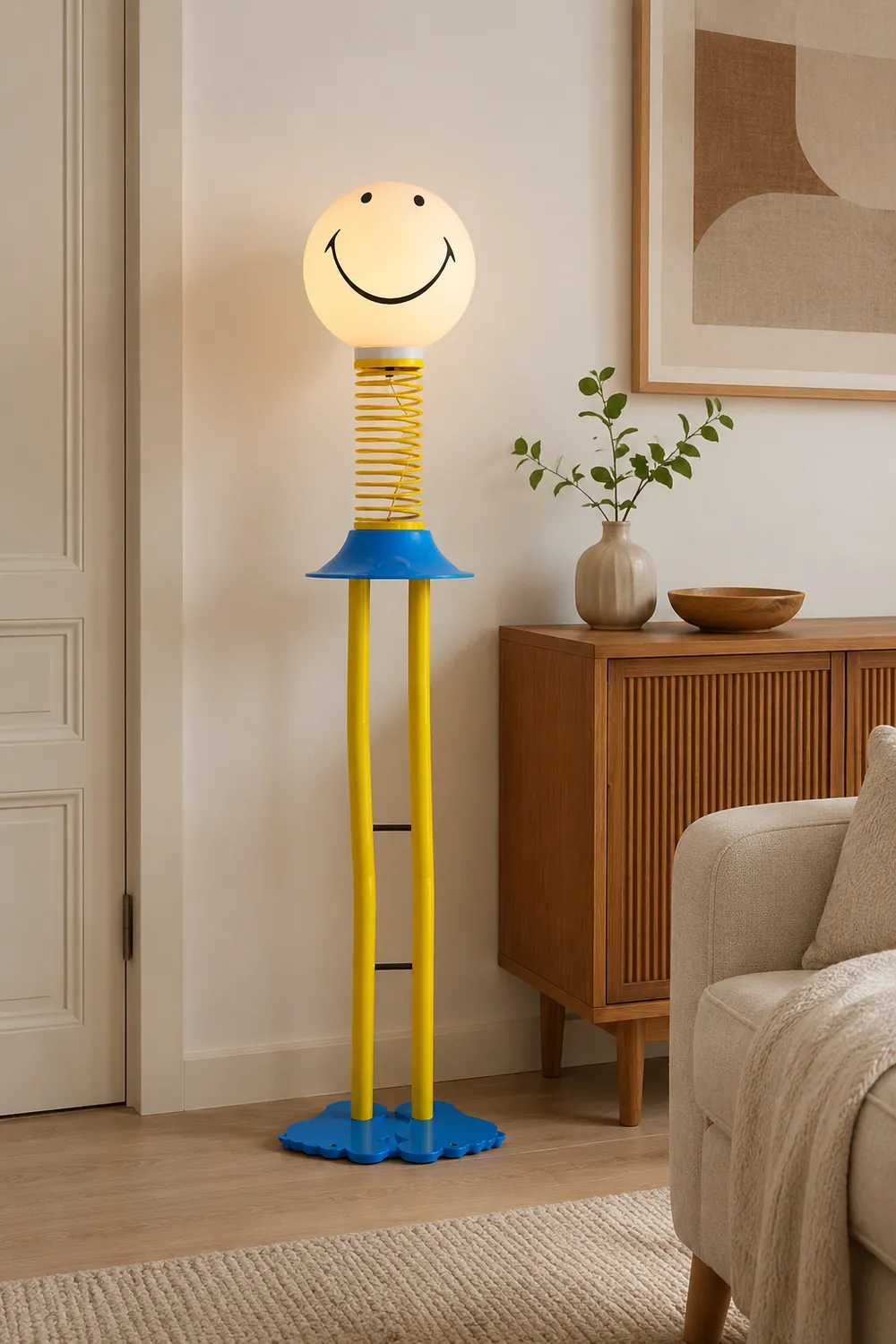 Spiral Spring Floor Lamp - Lumpaz