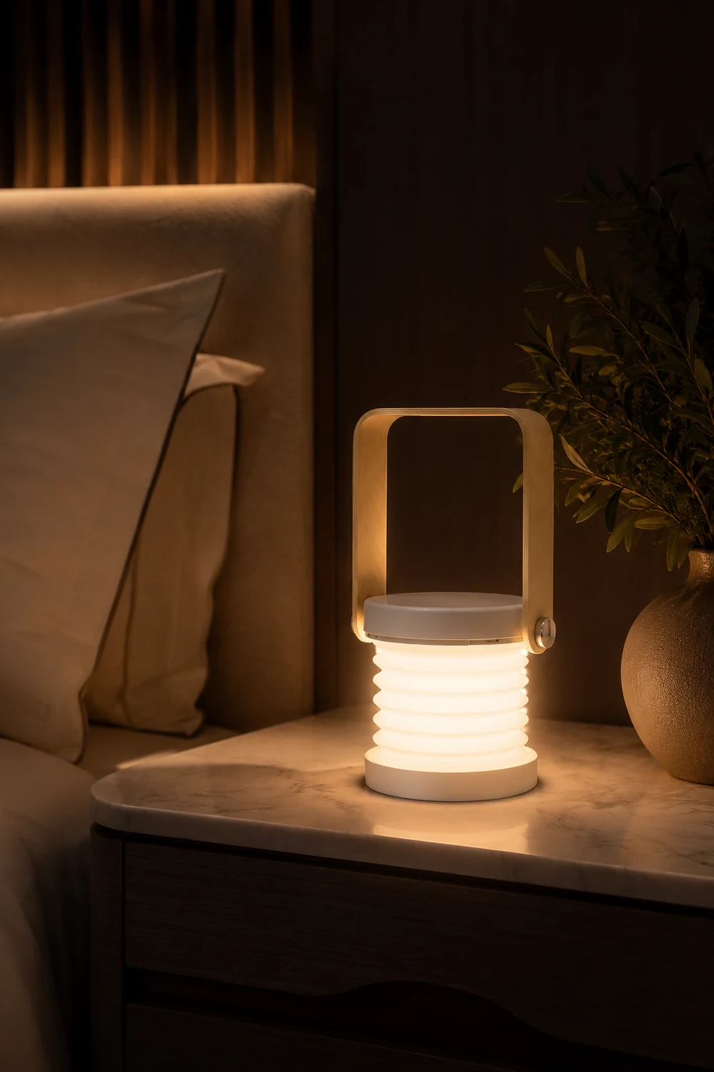 Portable Lantern Table Lamp - Lumpaz