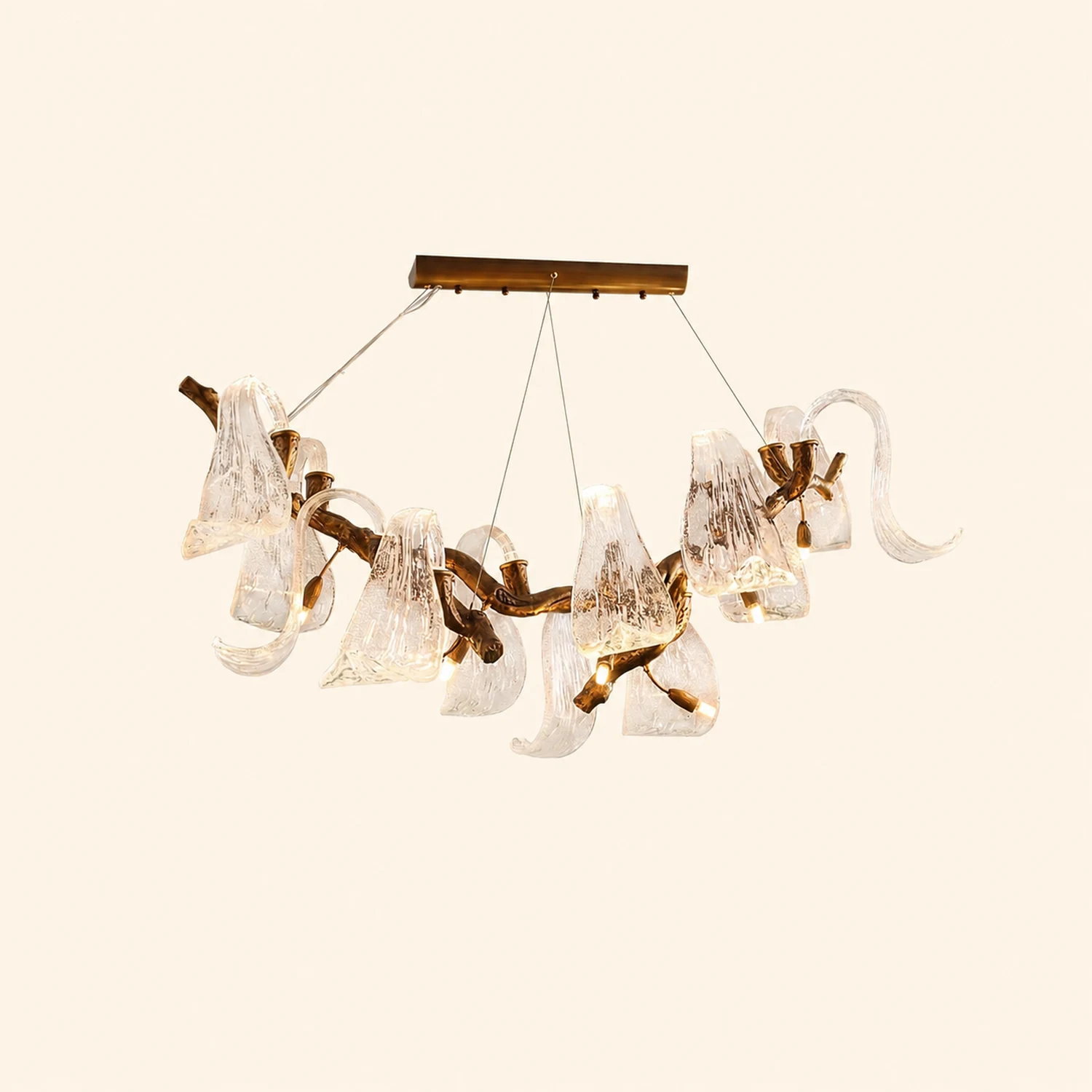 Icarus Wings Horizontal Chandelier - Lumpaz