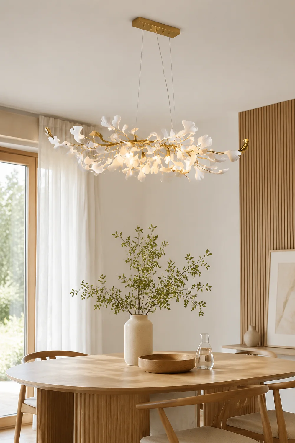 Gingko Chandelier D - Lumpaz
