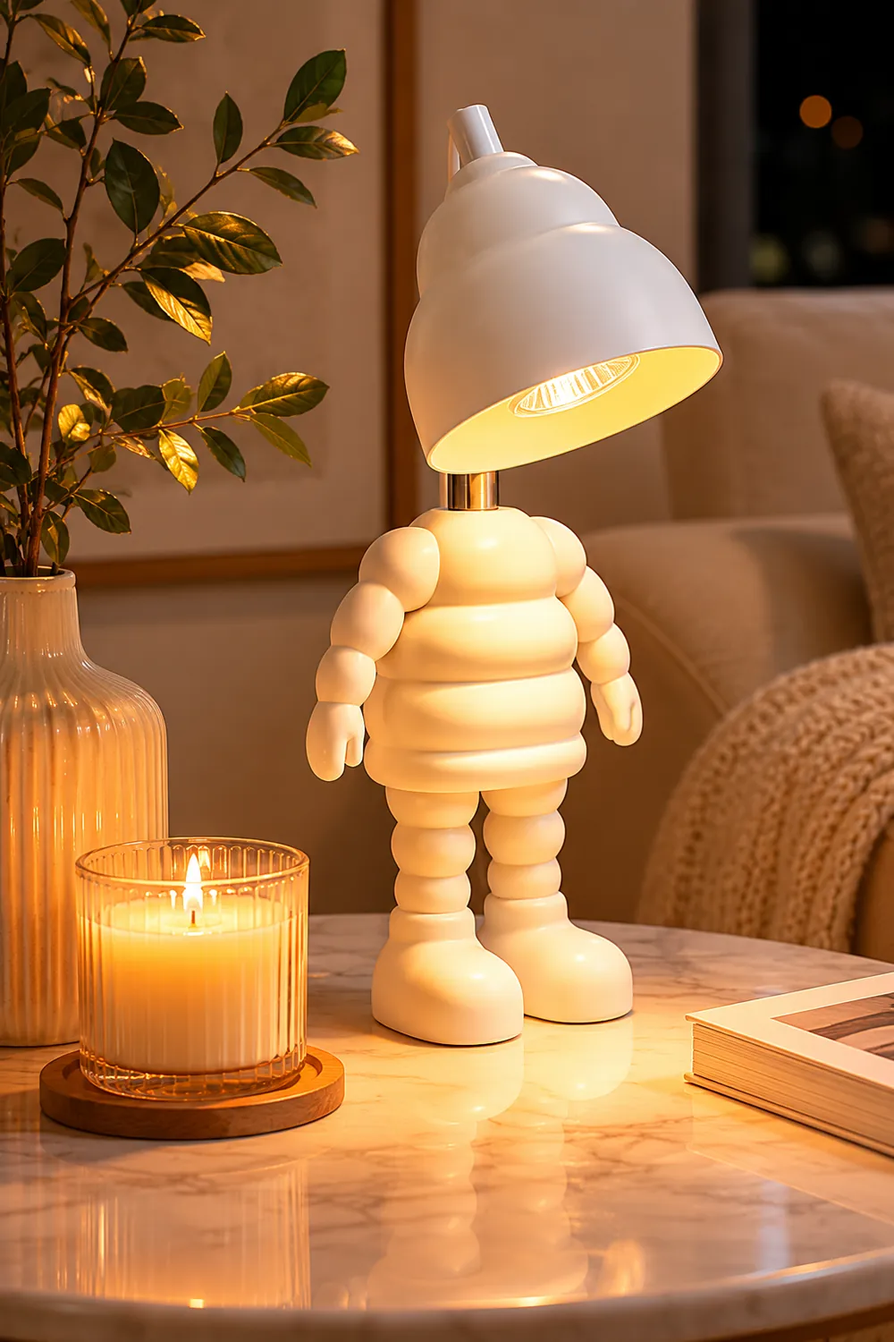 Robot Wax Candle Warmer Lamp - Lumpaz