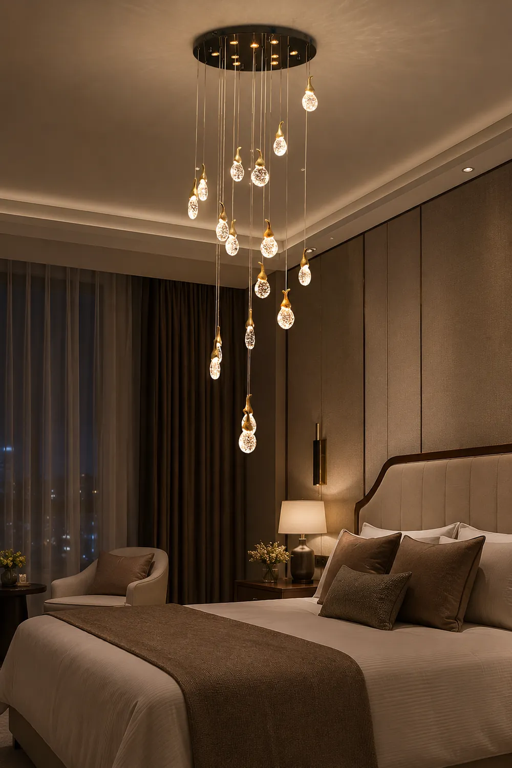 Leo Bubble Chandelier - Lumpaz
