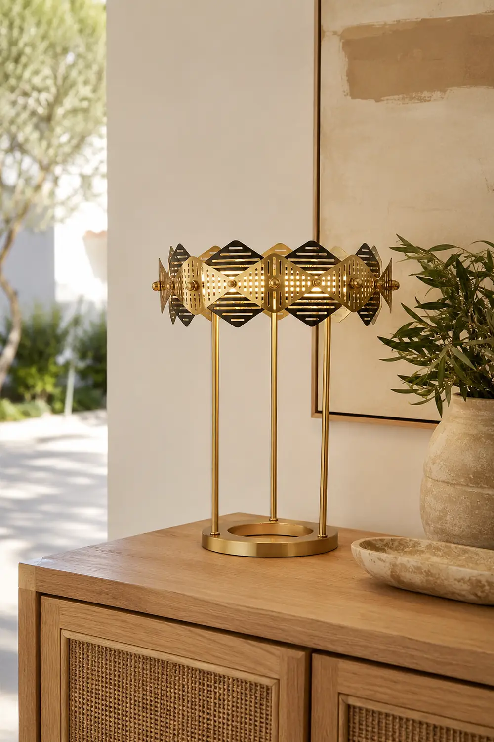 Rote Table Lamp - Lumpaz