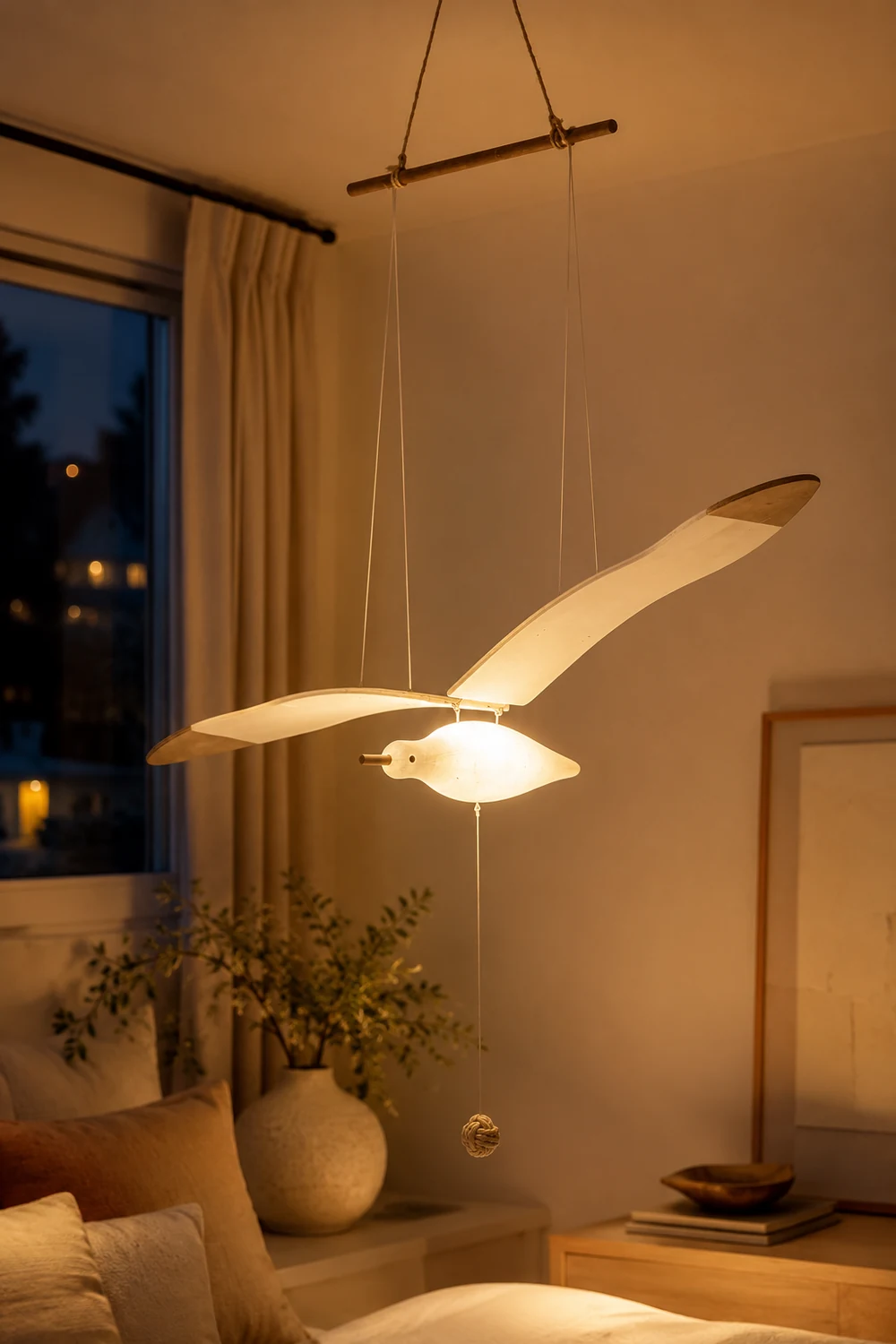 Handmade Wooden Gull - Lumpaz