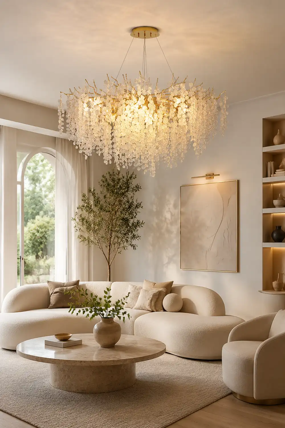 Shiro Noda Glass Chandeliers - Lumpaz