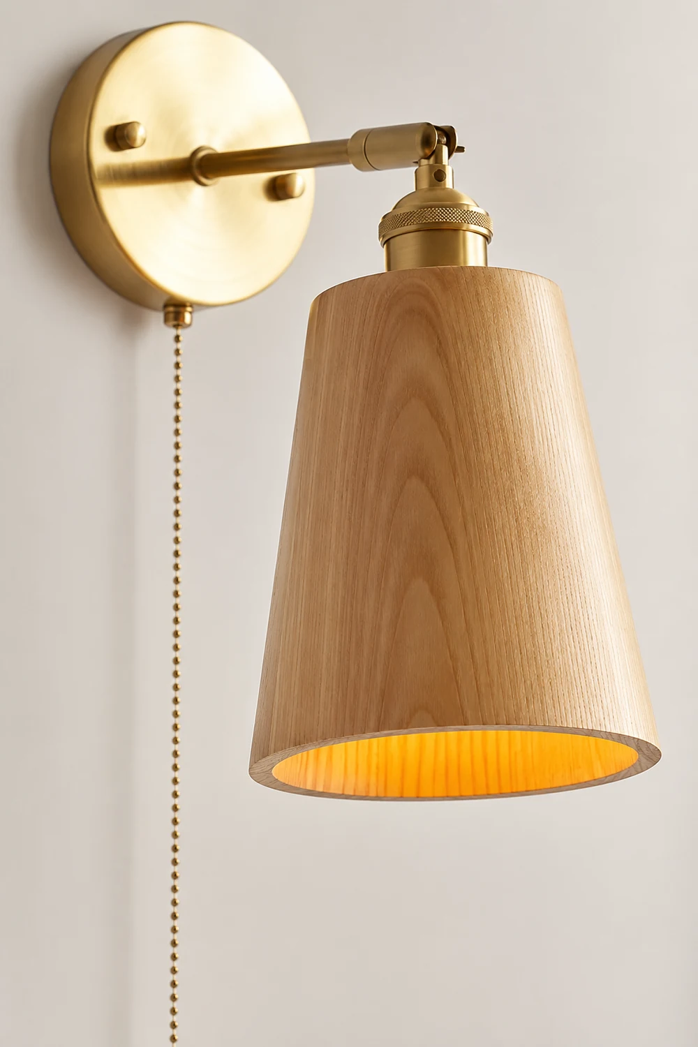 Rotatable Wooden Wall Lamp - Lumpaz