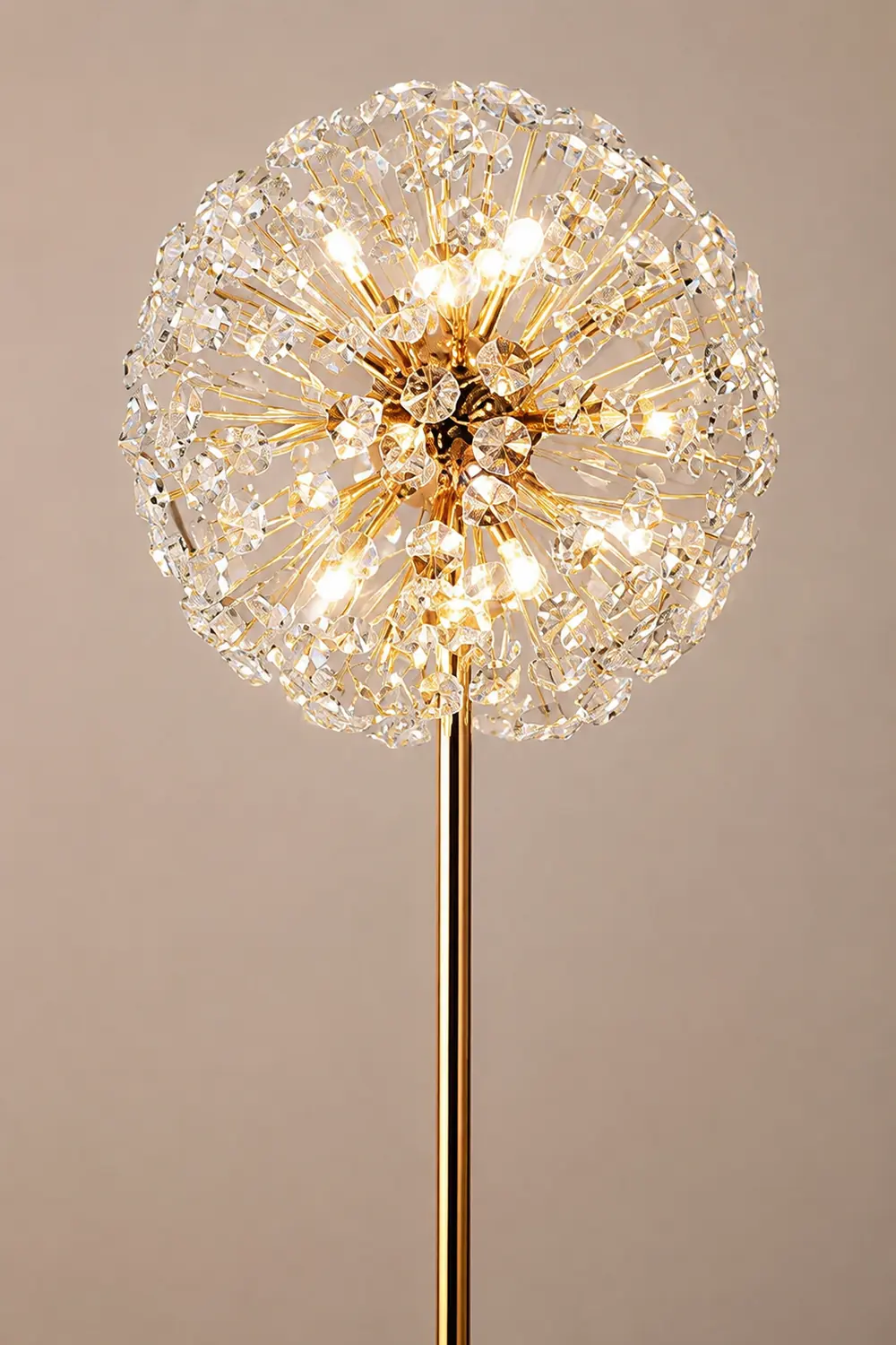Crystal Dandelion Floor Lamp - Lumpaz