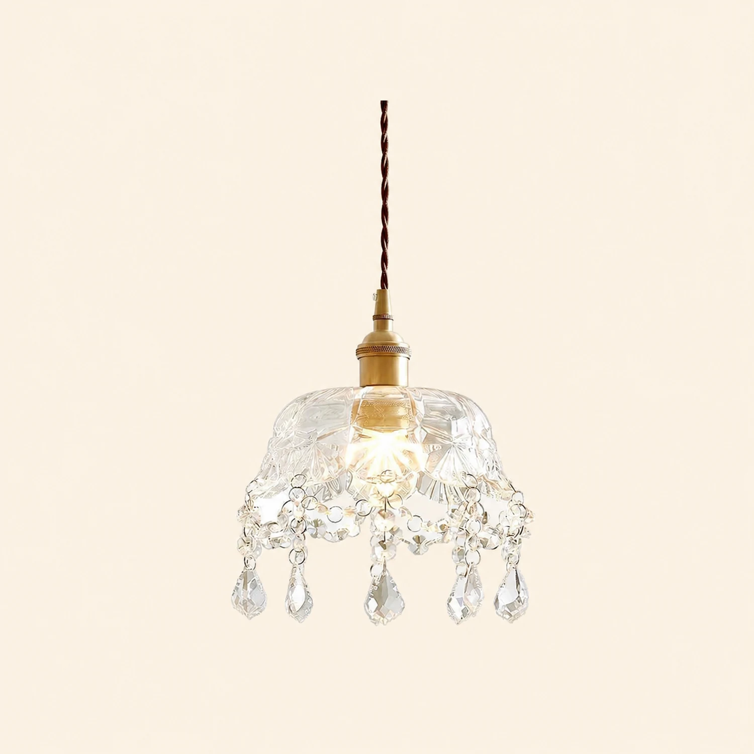 Glass Jewel Pendant Light - Lumpaz
