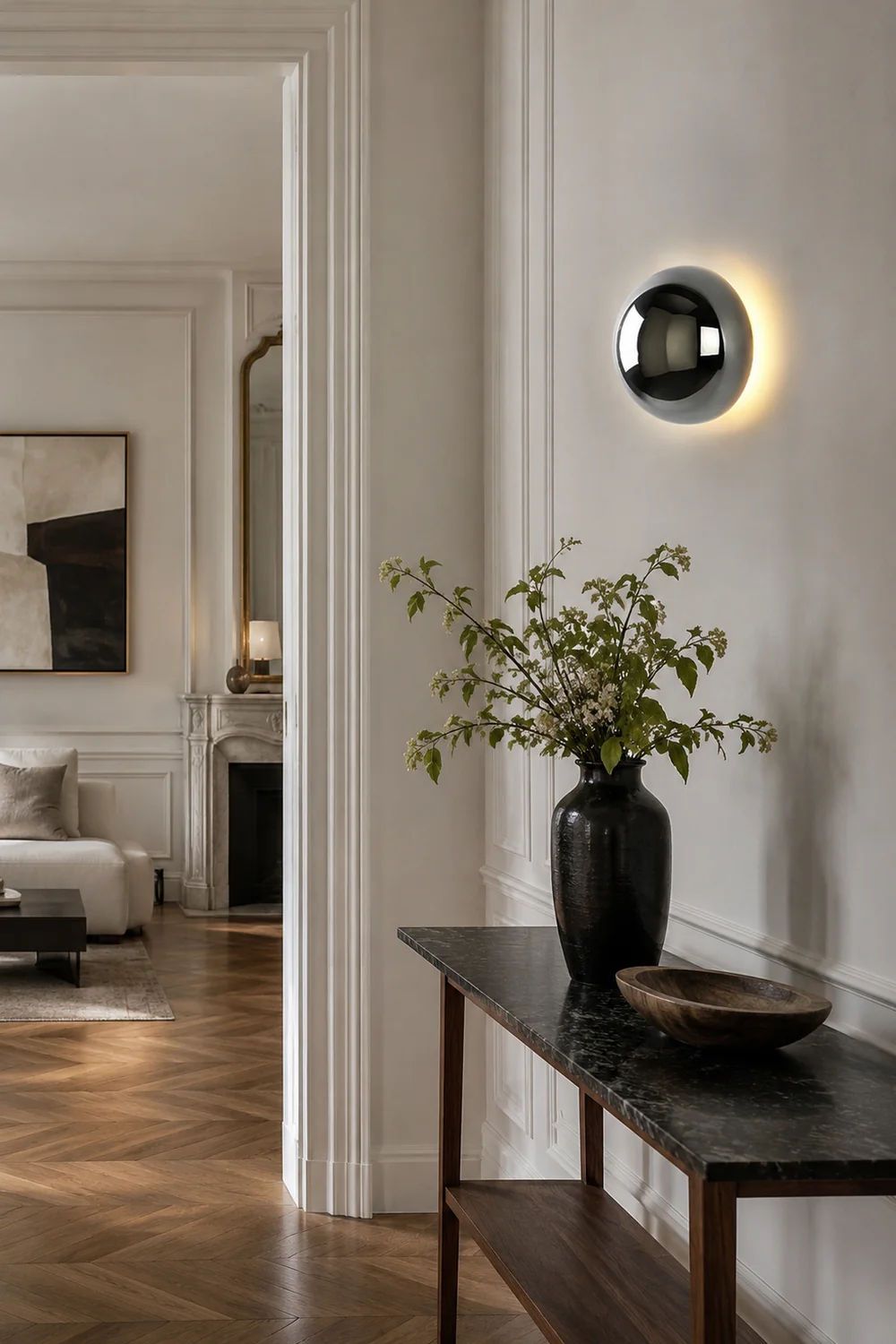 Round Metal Wall Lamp - Lumpaz