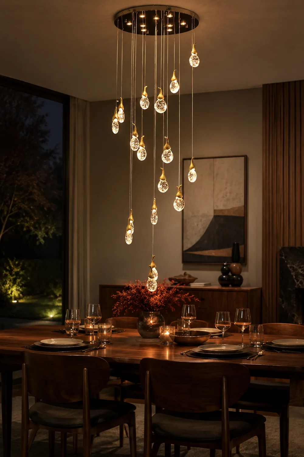 Leo Bubble Chandelier - Lumpaz