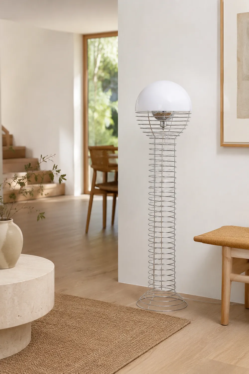 Wire Floor Lamp - Lumpaz