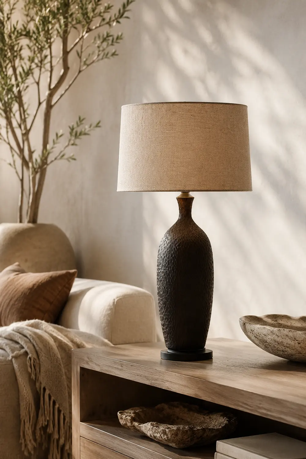 Norderney Ceramic Table Lamp - Lumpaz