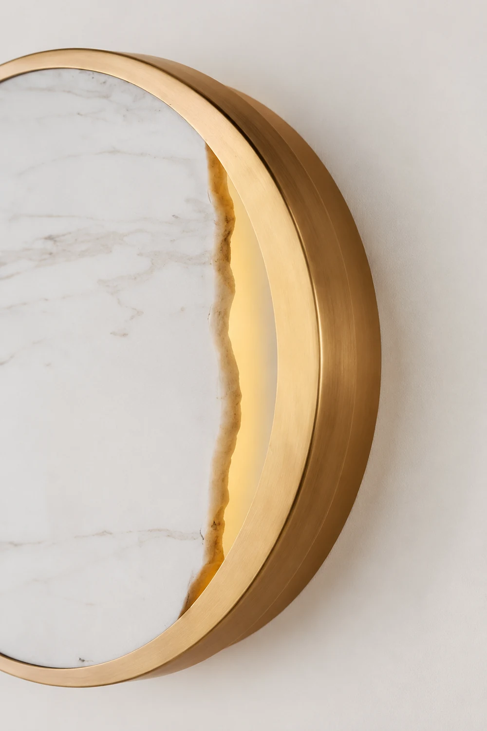 Eclipse Marble Wall Lamp - Lumpaz