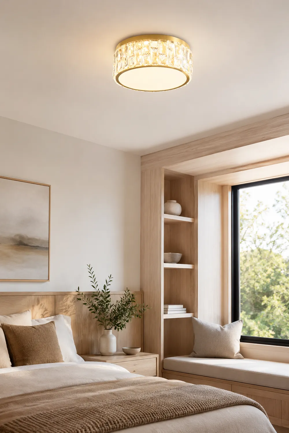 Quicksand Crystal Ceiling Lamp - Lumpaz