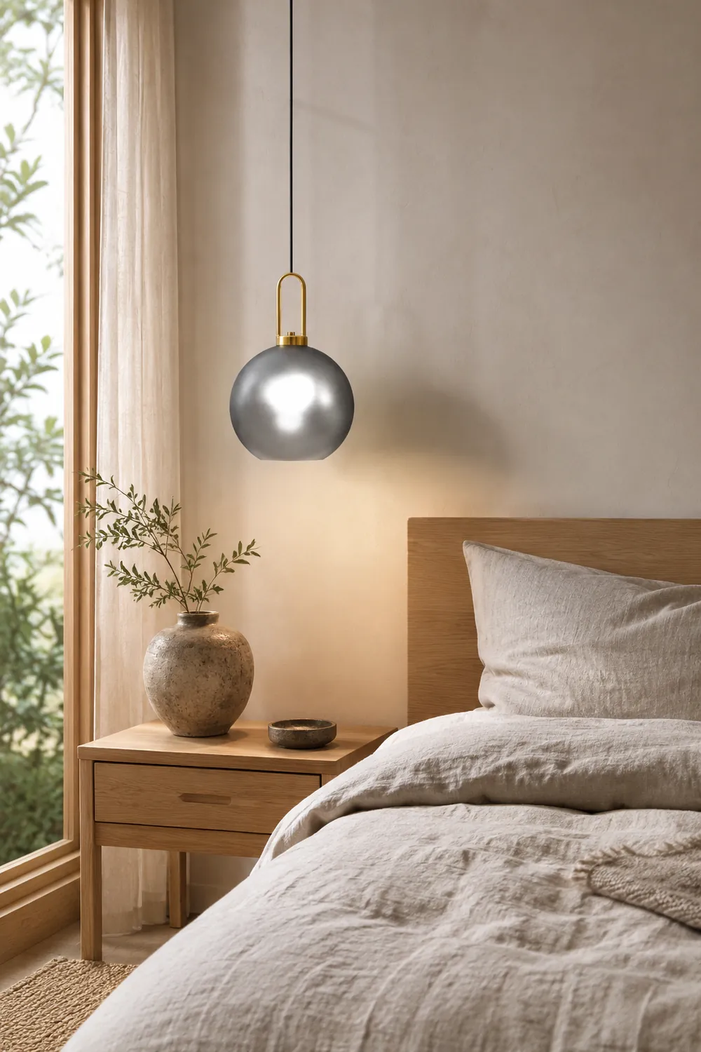 Pendulum Glass Pendant Lamp - Lumpaz