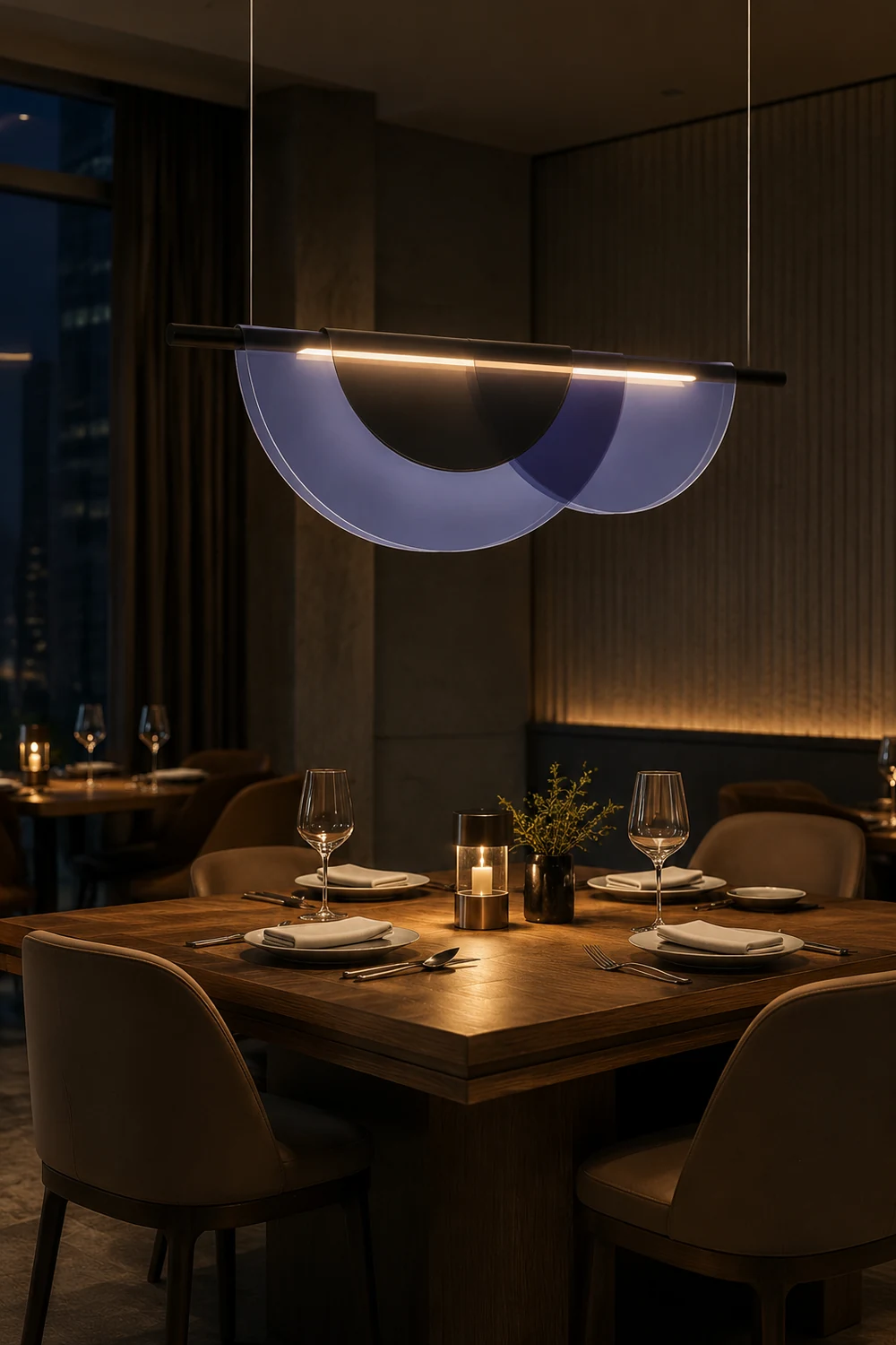 Dawn Linear Pendant Lamp - Lumpaz