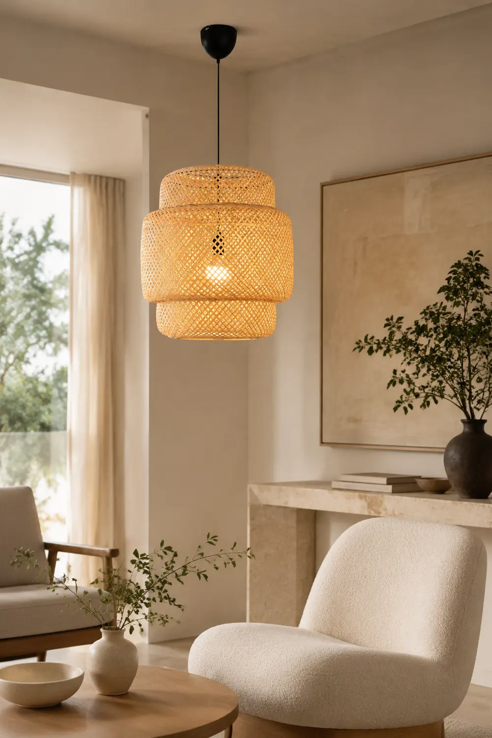 Bamboo Pendant Lamp - Lumpaz