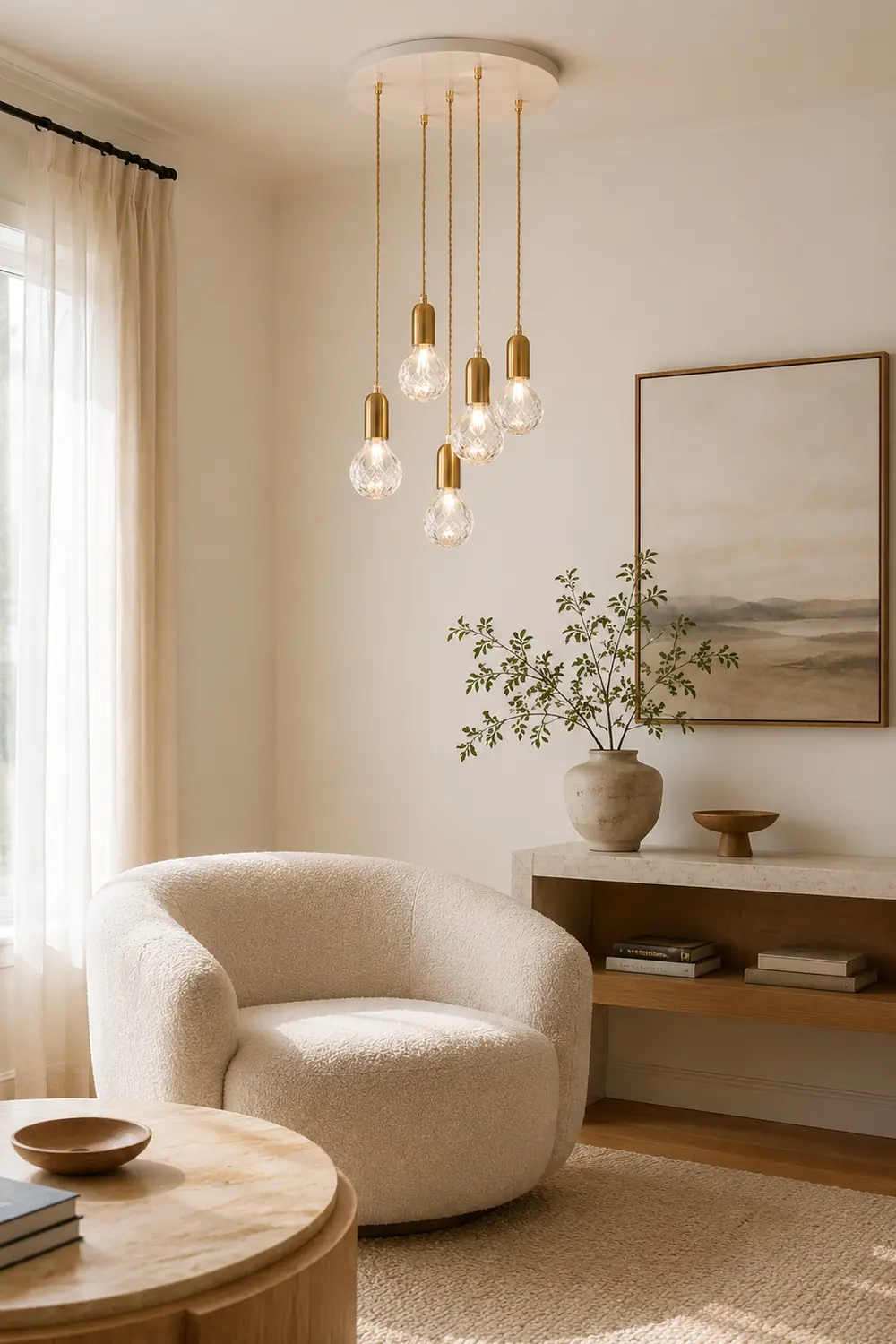Crystal Bulb Pendant Light - Lumpaz