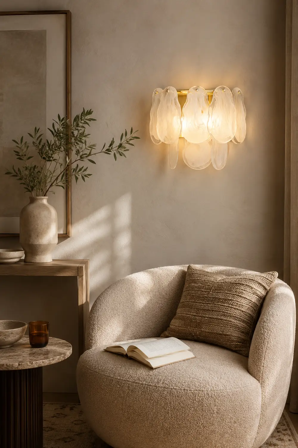 Cloud Glass Wall Lamp - Lumpaz