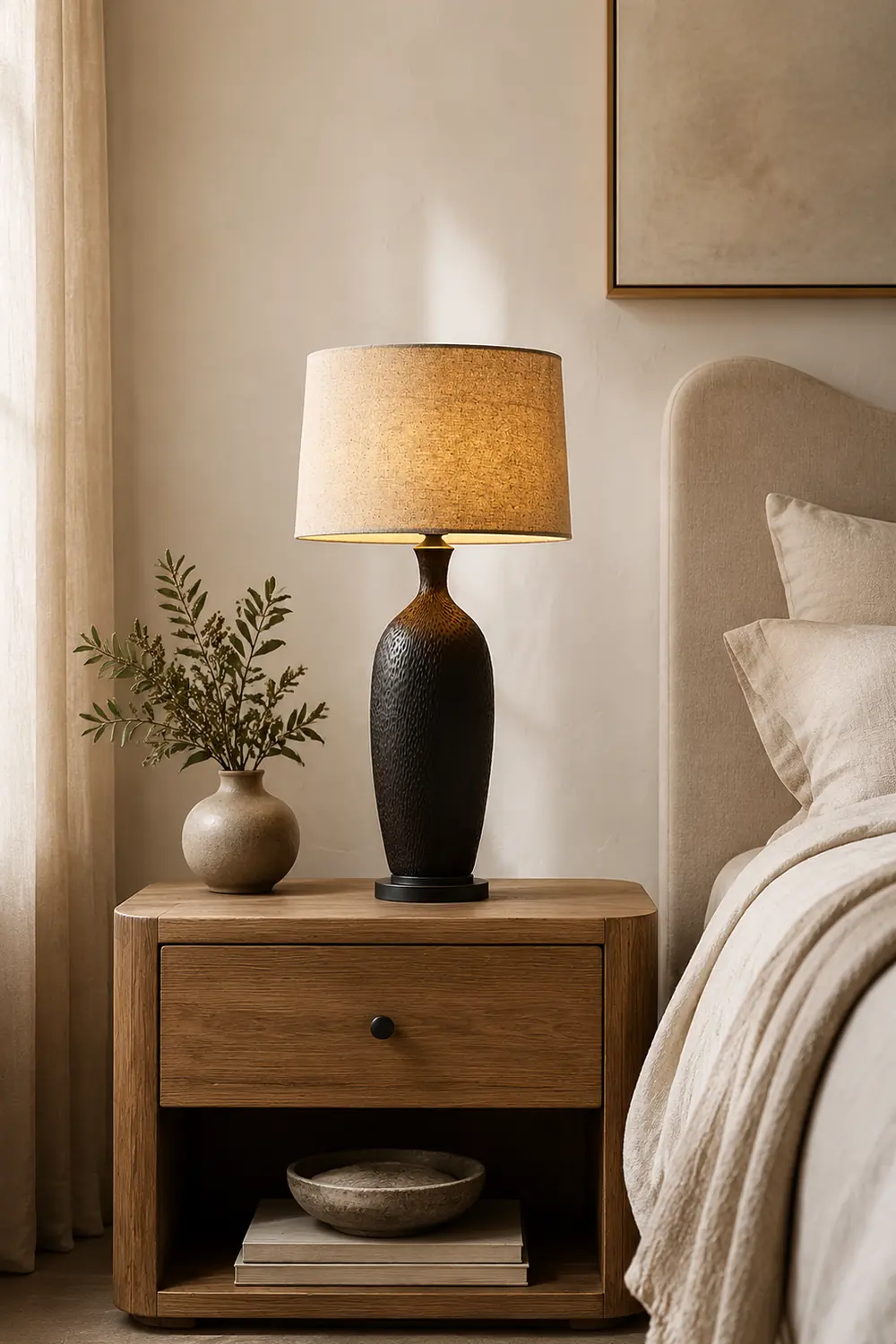 Norderney Ceramic Table Lamp - Lumpaz