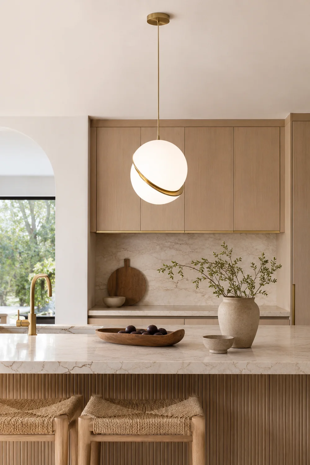 Crescent Pendant Light - Lumpaz