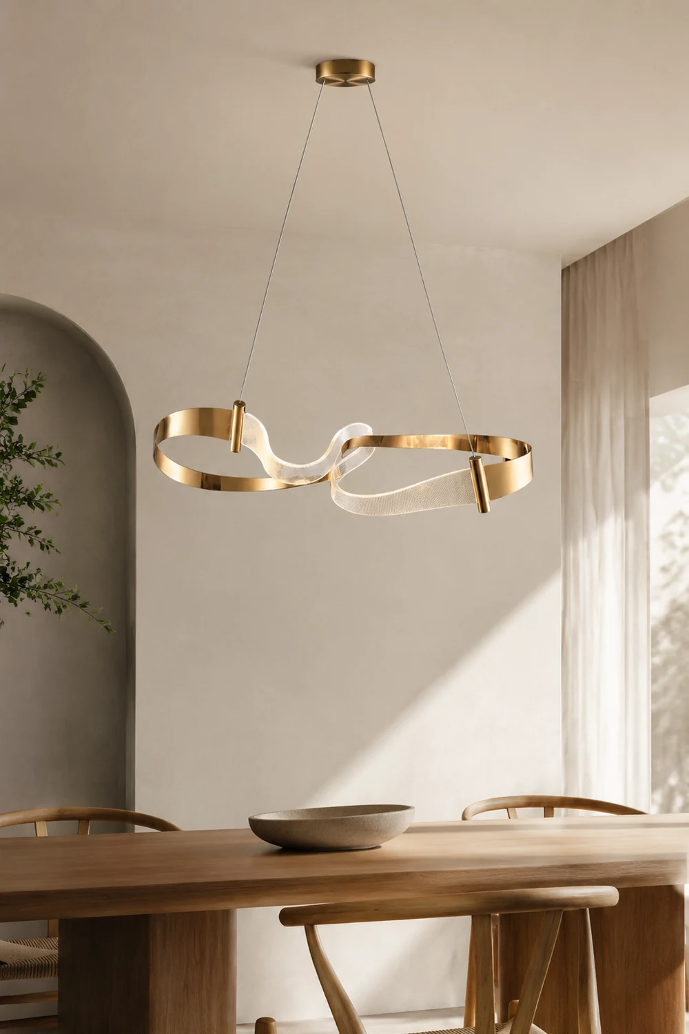Zephyr LED Linear Chandelier - Lumpaz