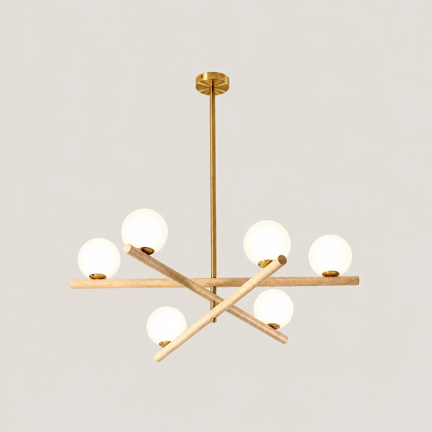 Line Ball Chandelier - Lumpaz