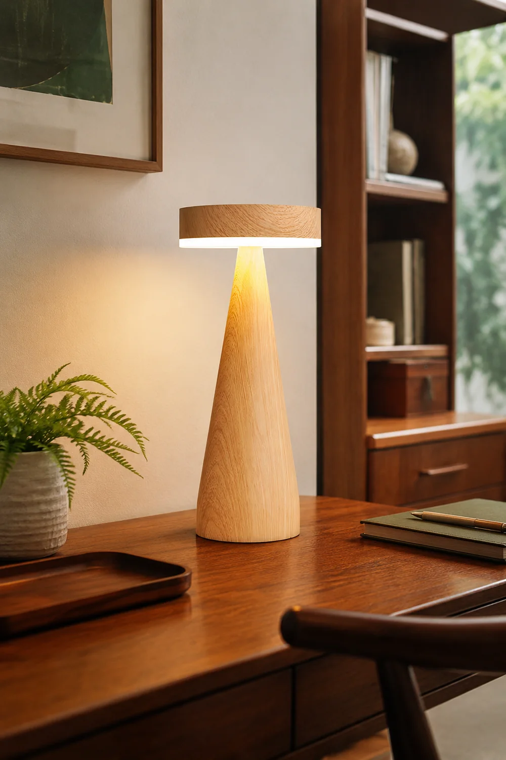 Lighthouse Built-in Battery Table Lamp - Lumpaz