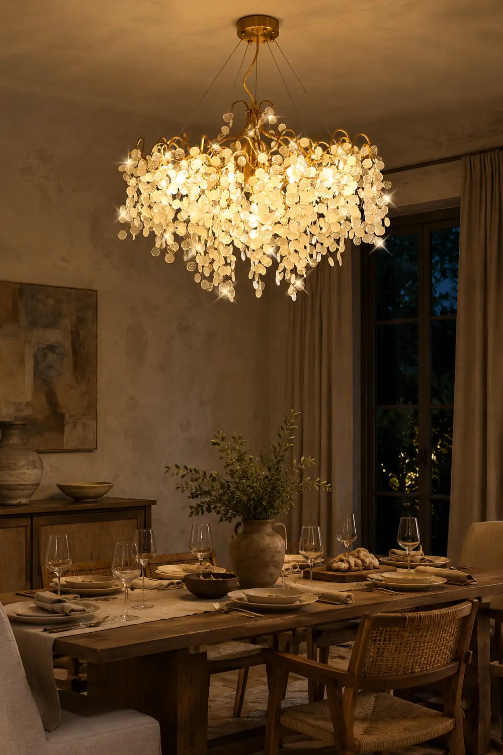 Shiro Noda Round Chandelier - Lumpaz