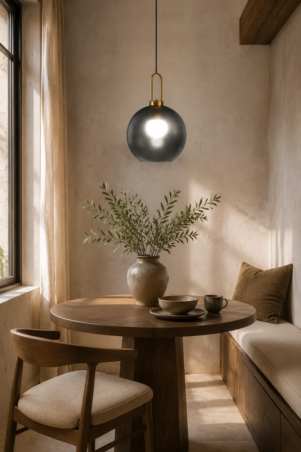 Pendulum Glass Pendant Lamp - Lumpaz