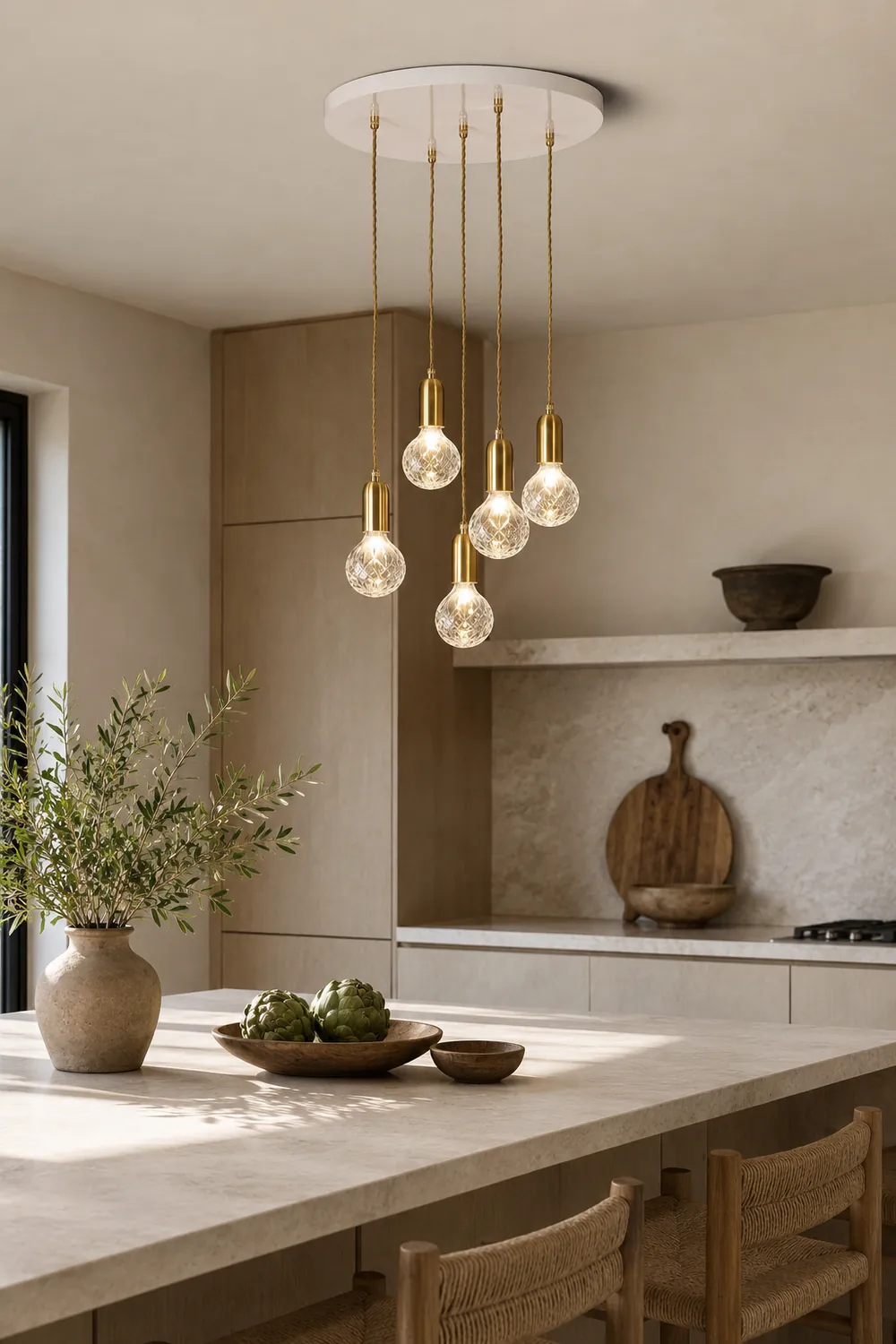 Crystal Bulb Pendant Light - Lumpaz