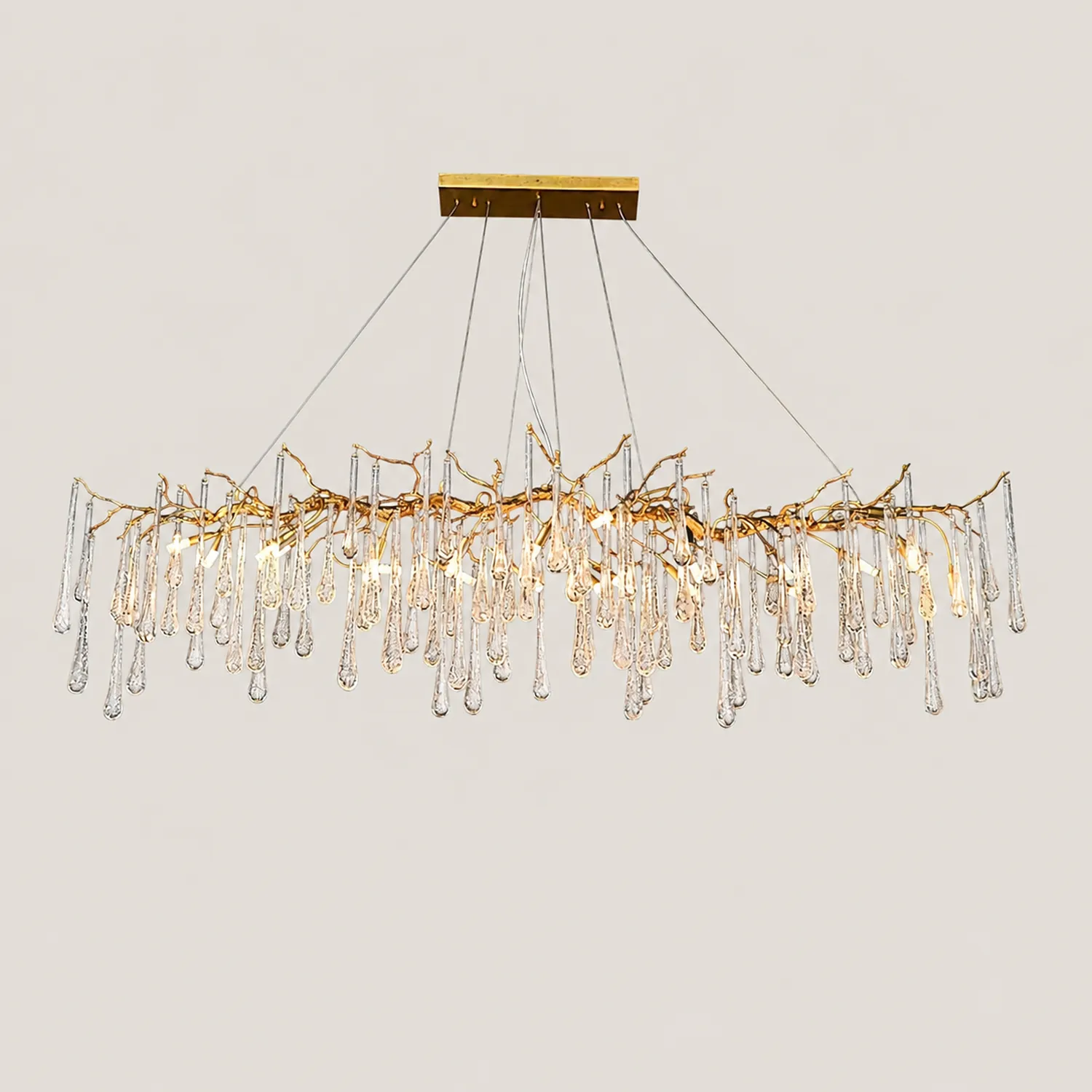 Aqua Makrama Chandeliers - Lumpaz