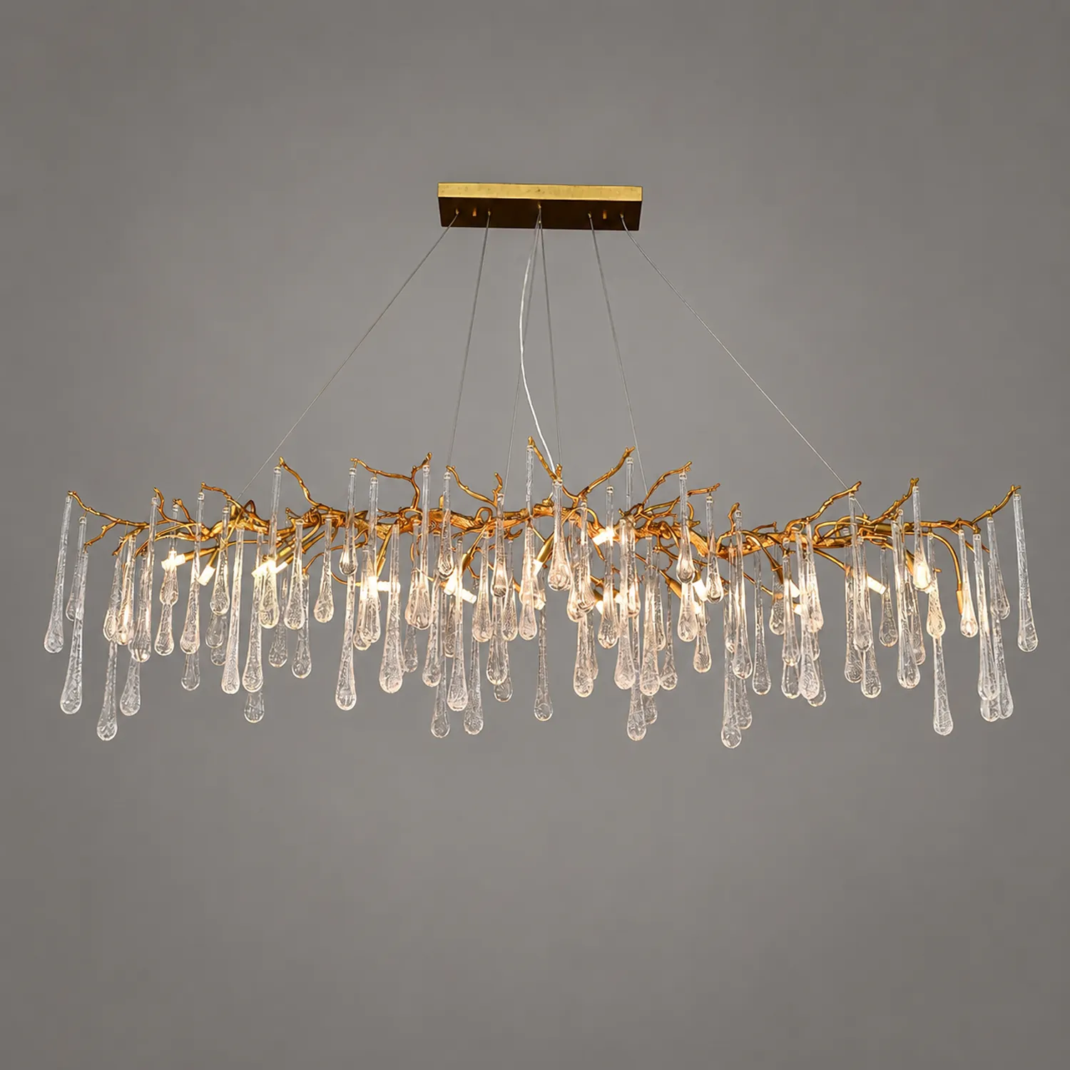 Aqua Makrama Chandeliers - Lumpaz