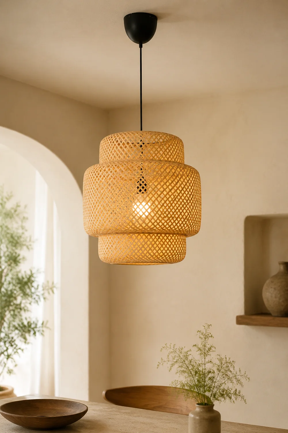 Bamboo Pendant Lamp - Lumpaz