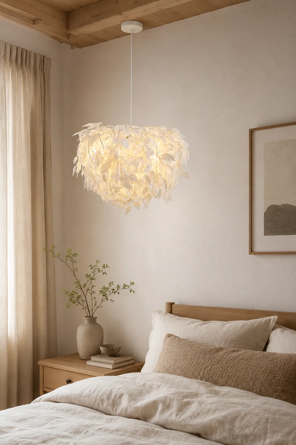 Plastic Leaves Pendant Lamp - Lumpaz