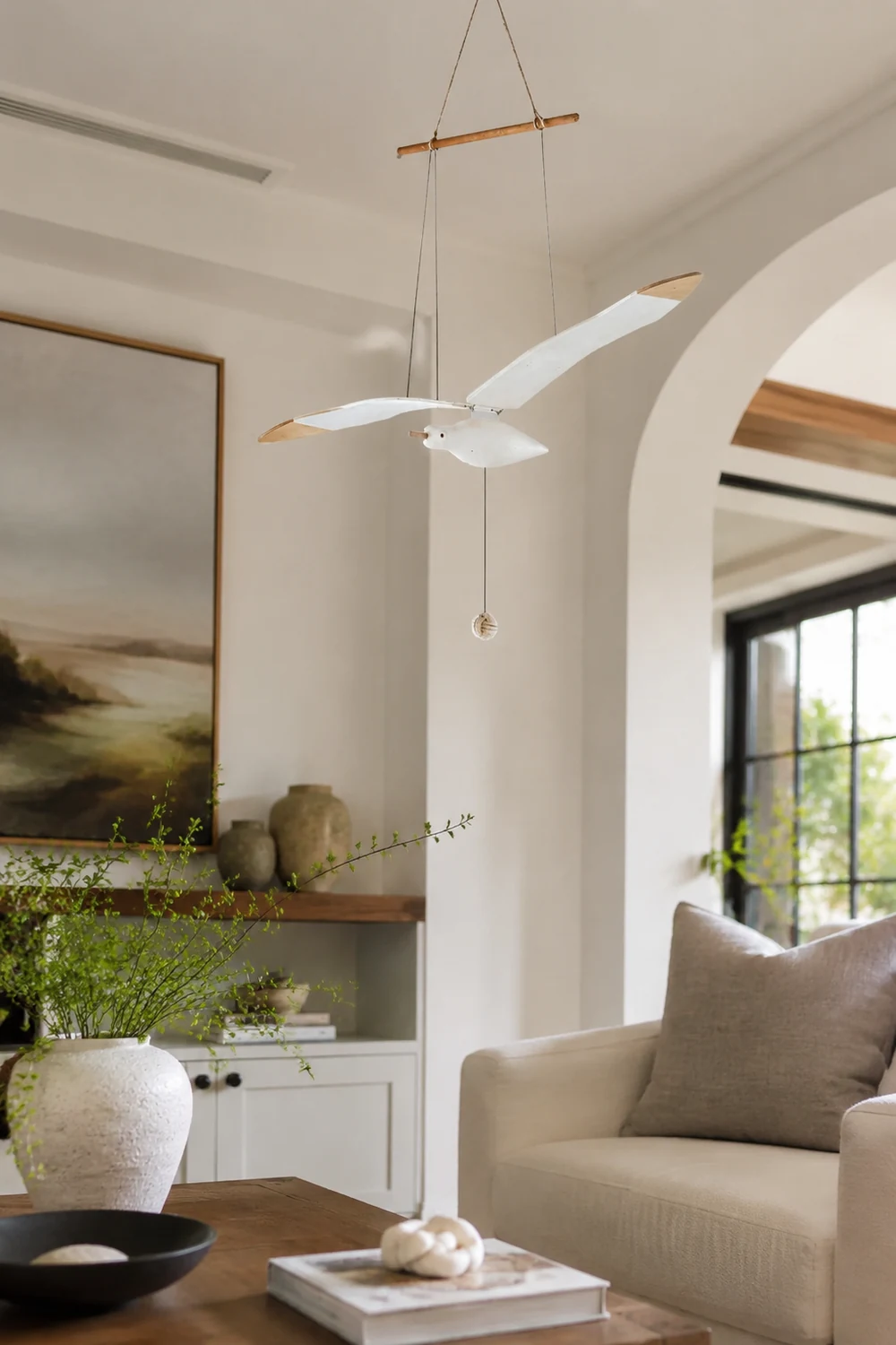 Handmade Wooden Gull - Lumpaz