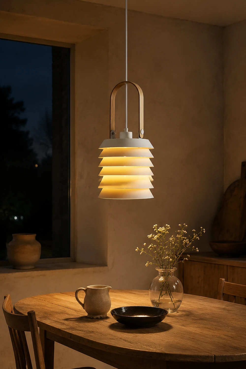 Minimalist Lantern Pendant Lamp - Lumpaz
