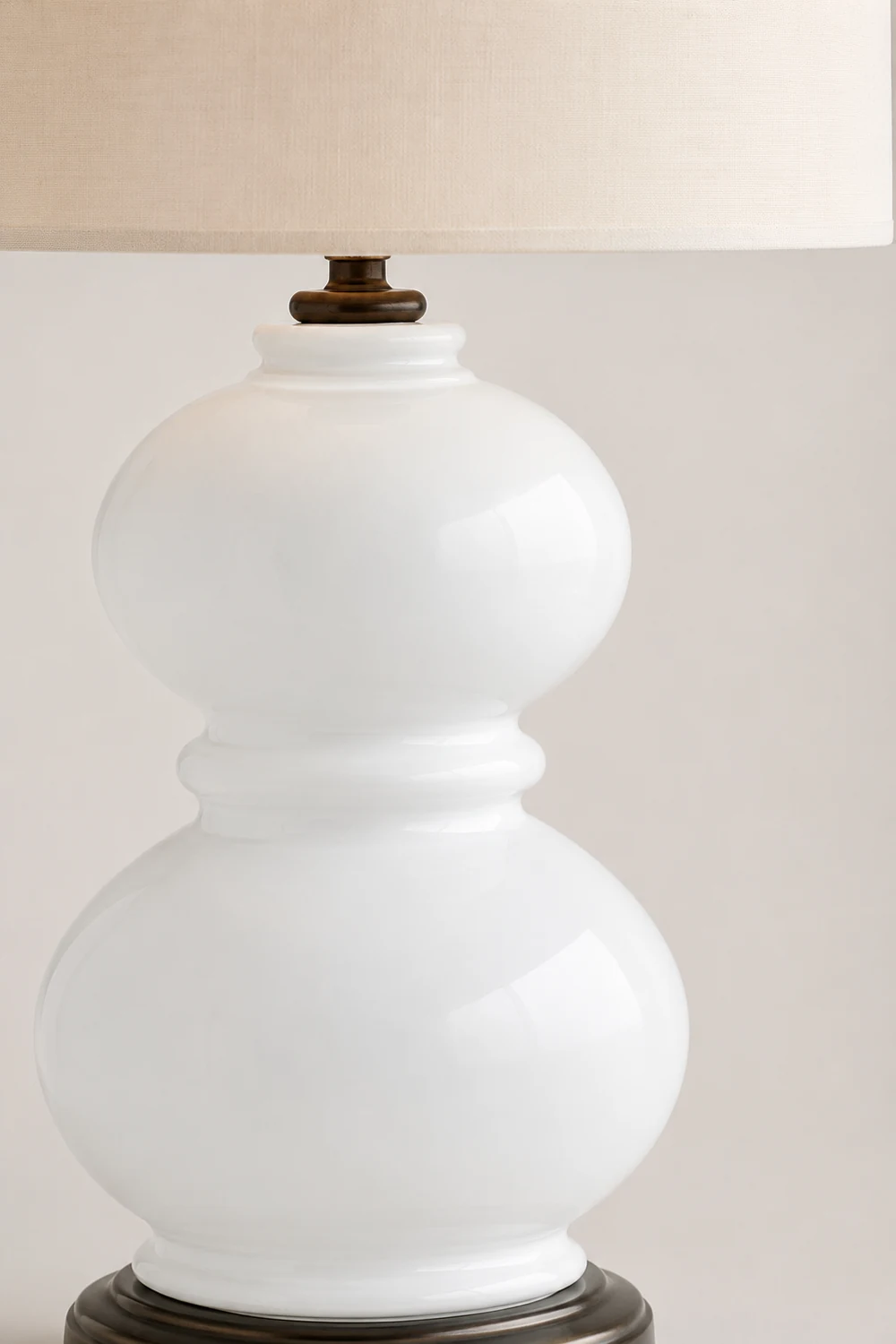 Ceramic Gourd Table Lamp - Lumpaz