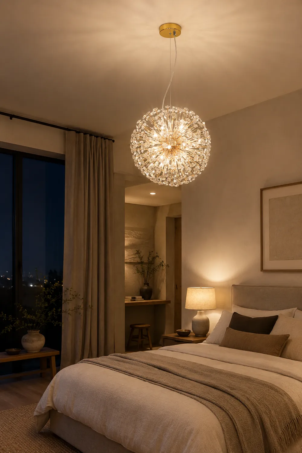 Crystal Dandelion Chandelier - Lumpaz