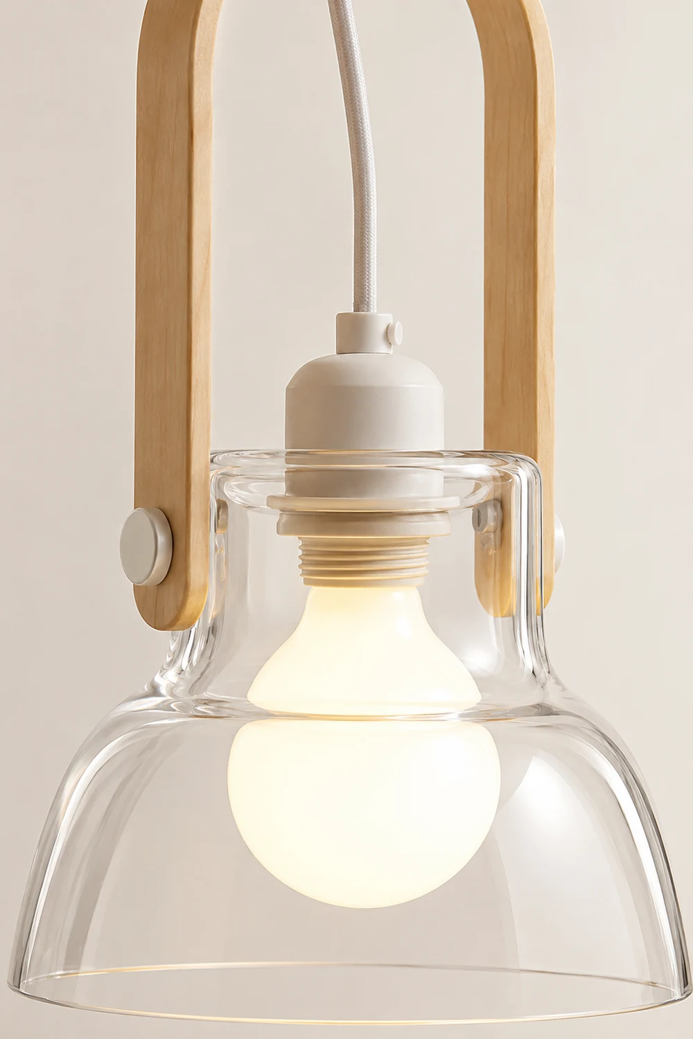 Skandi Glass Pendant Lamp - Lumpaz