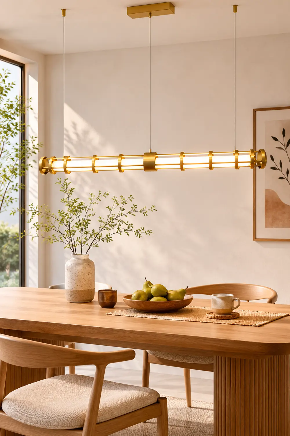 Round Tube Pendant Lamp - Lumpaz