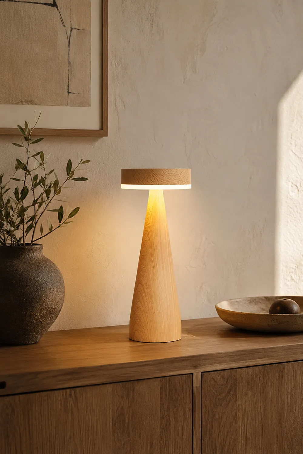 Lighthouse Built-in Battery Table Lamp - Lumpaz