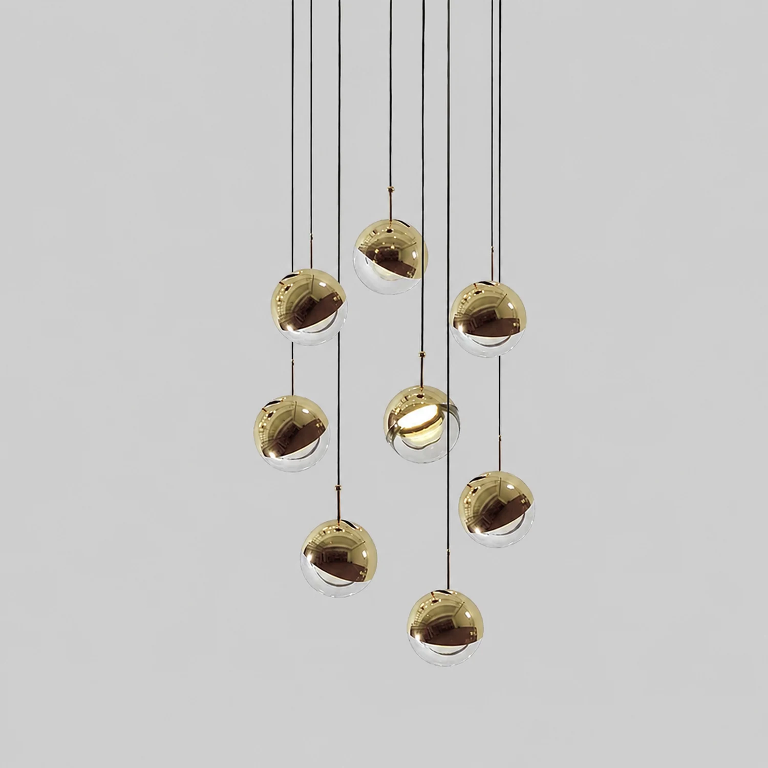 Stylish Ball Chandelier - Lumpaz