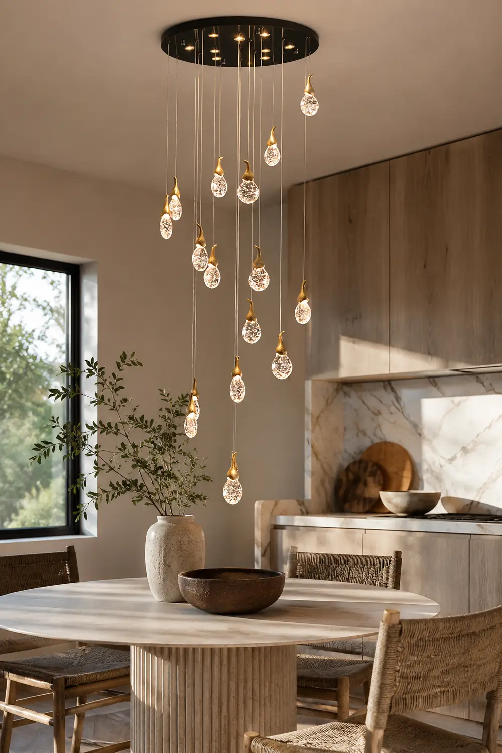 Leo Bubble Chandelier - Lumpaz
