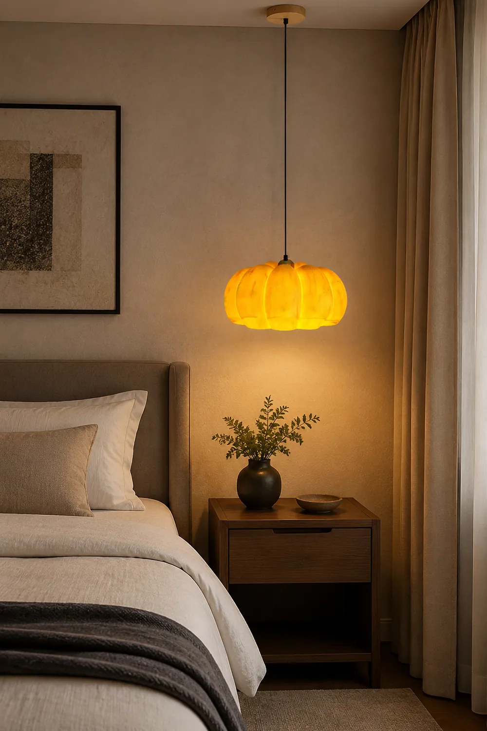 Pumpkin Pendant Lamp - Lumpaz