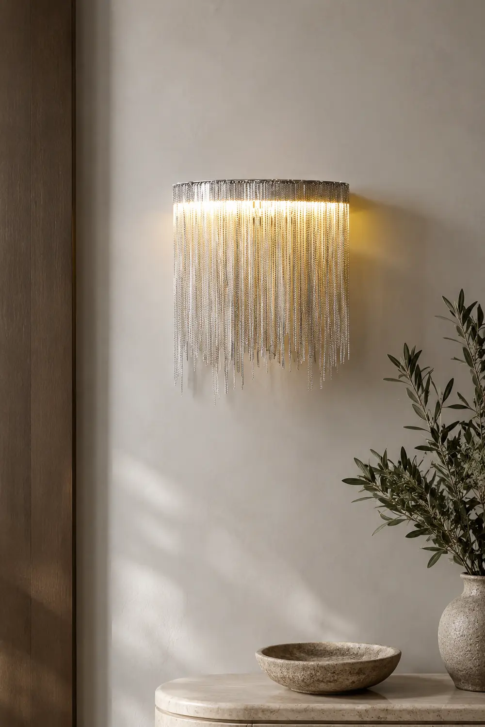 Cadena Tassel Wall Lamp - Lumpaz