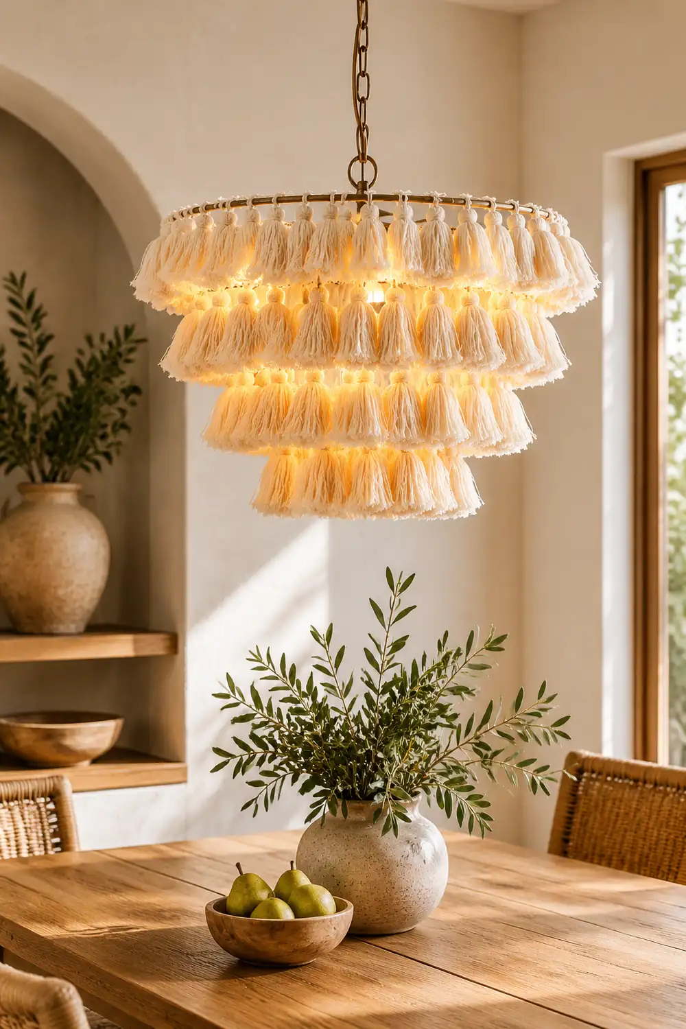 Multicolor Tassel Chandeliers - Lumpaz