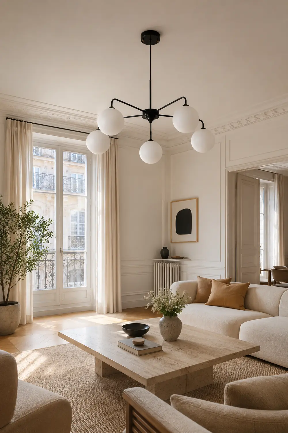 Lune Chandelier - Lumpaz