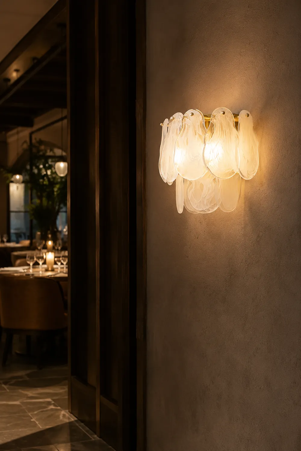Cloud Glass Wall Lamp - Lumpaz