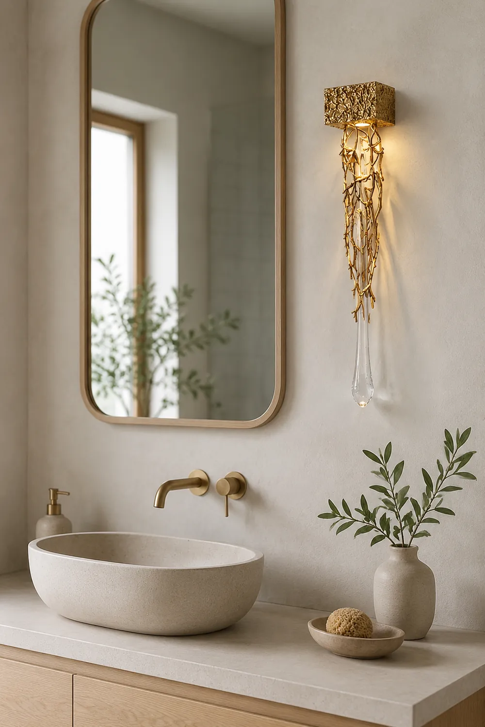 Liquid Drop Wall Lamp - Lumpaz